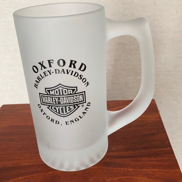 NWOT Harley Davidson Oxford frosted beer mug